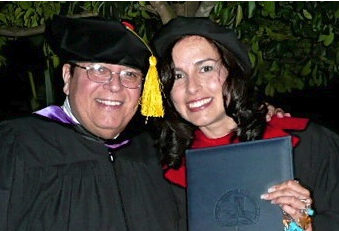 Bob Henriques & Yaima Tapia at her Graduation